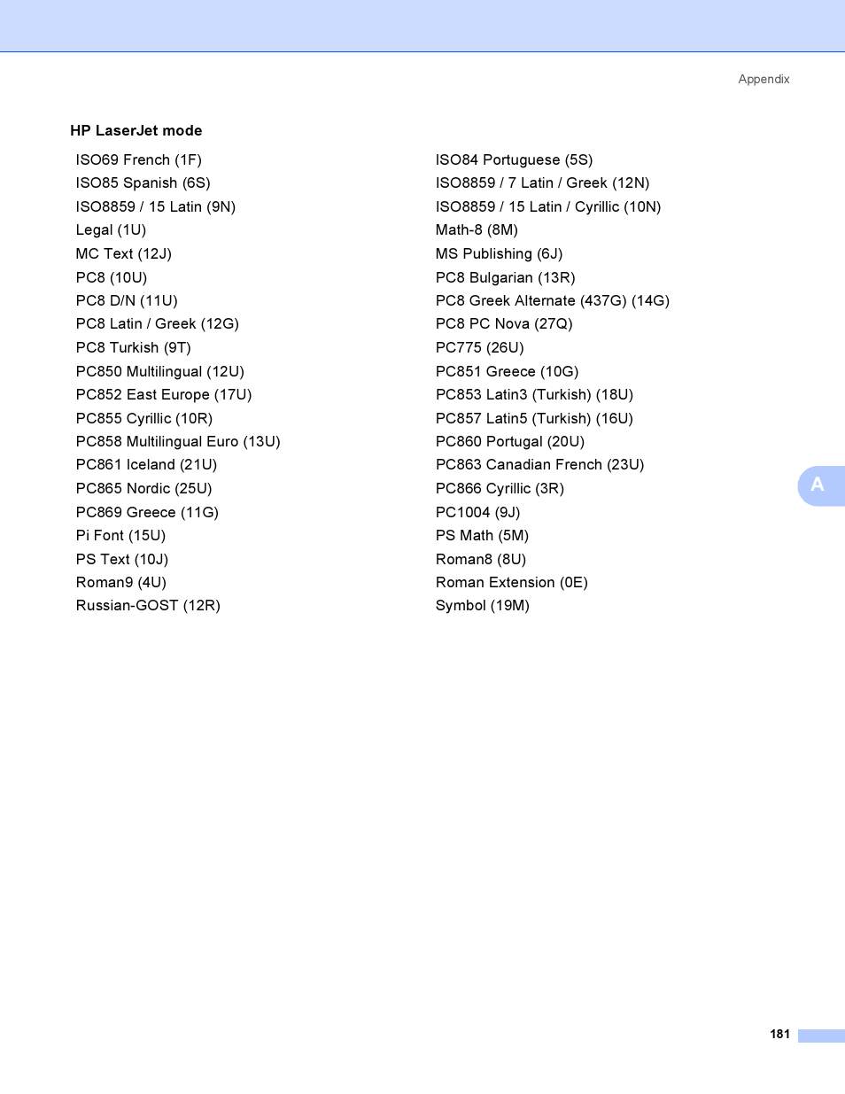 Brother HL-4050CDN  EN User Manual | Page 190 / 211