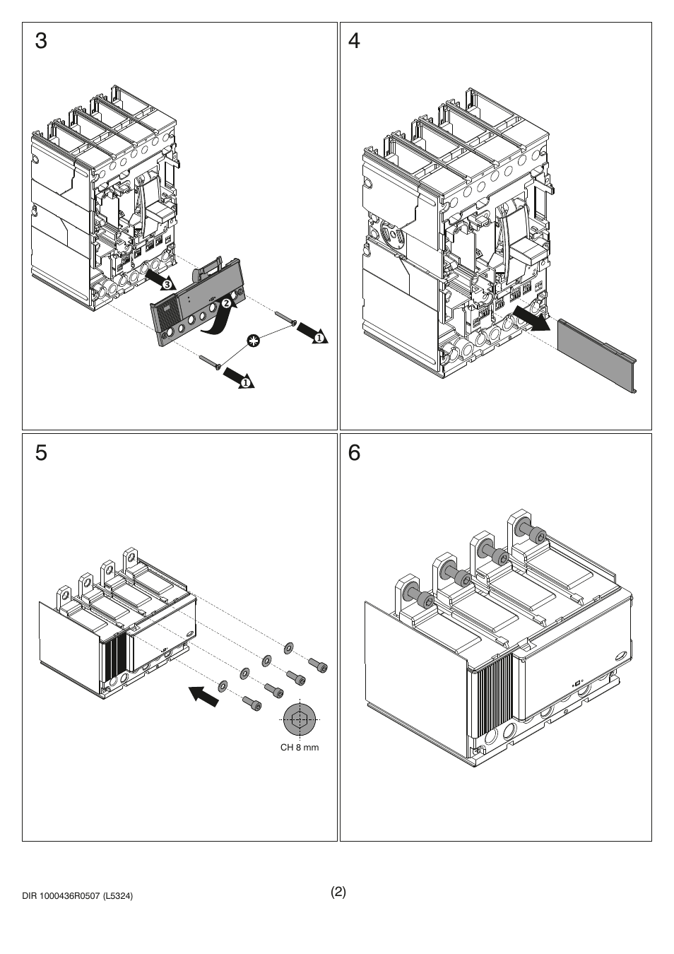 Rockwell Automation 140EX-KE2_KE3_KE5 Molded Case Circuit Breaker User Manual | Page 2 / 7