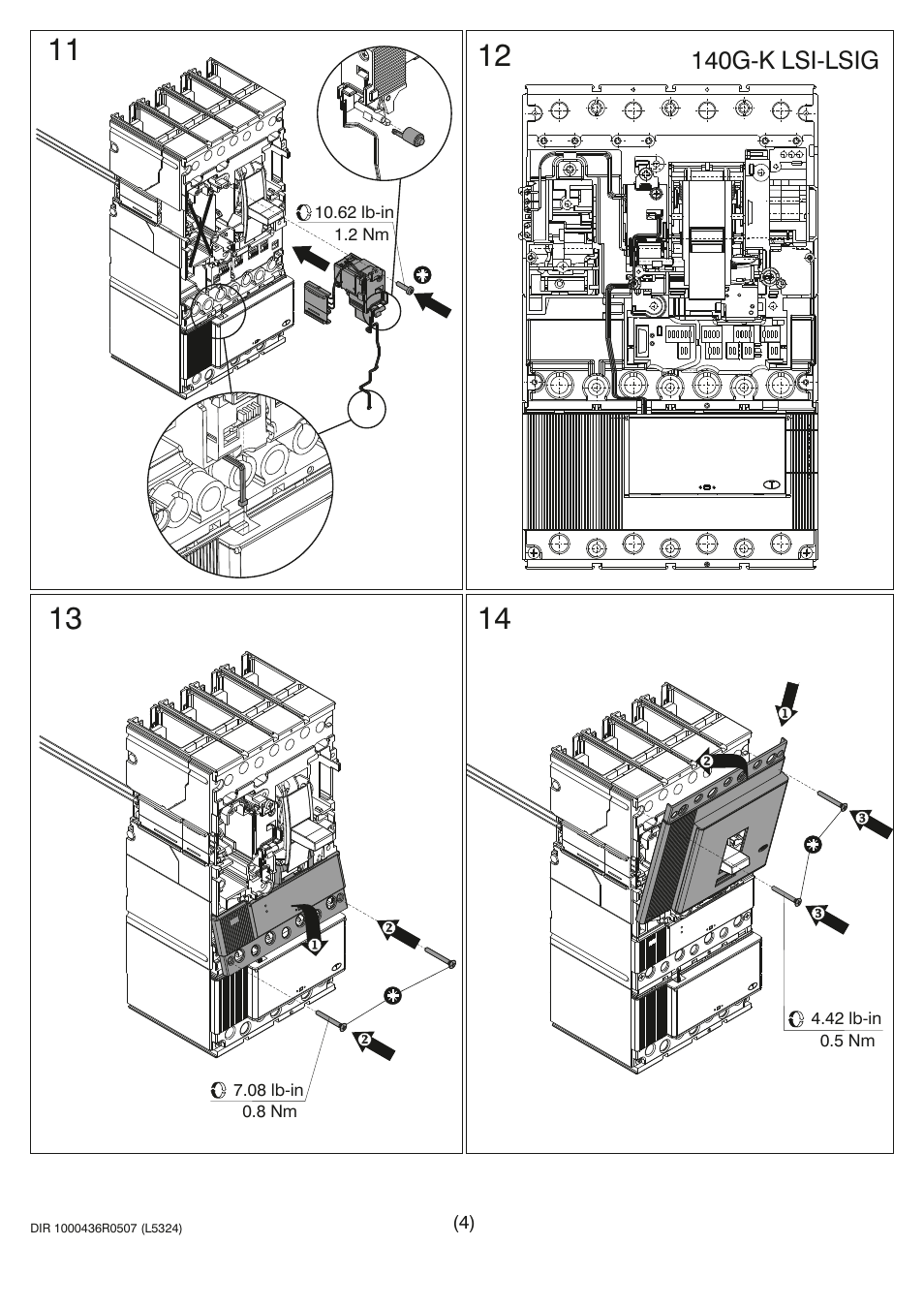 Rockwell Automation 140EX-KE2_KE3_KE5 Molded Case Circuit Breaker User Manual | Page 4 / 7