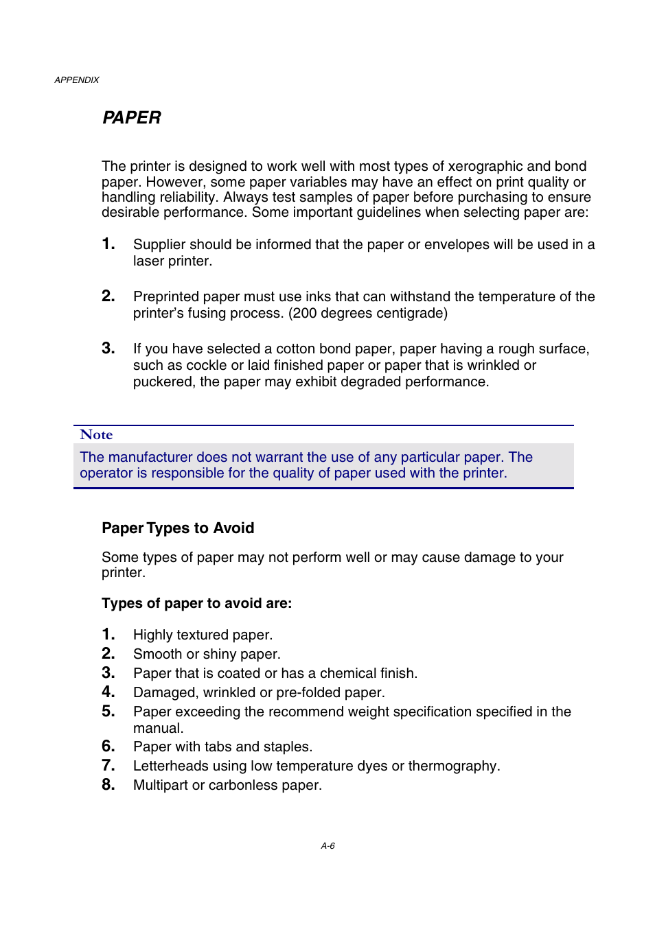 Paper | Brother HL-2600CN Series User Manual | Page 211 / 225