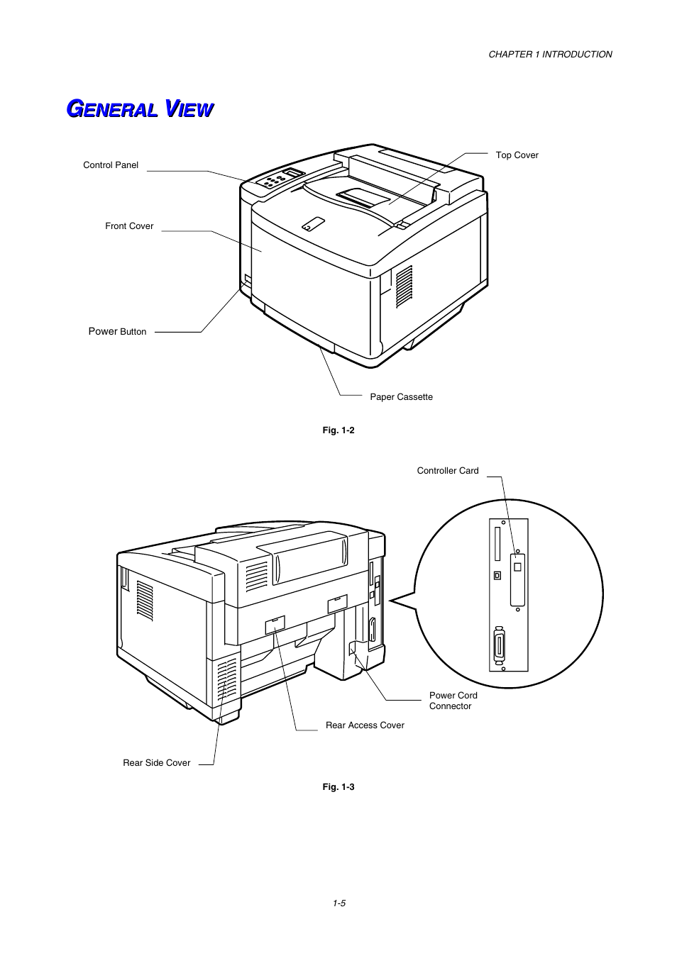 General view | Brother HL-2600CN Series User Manual | Page 22 / 225