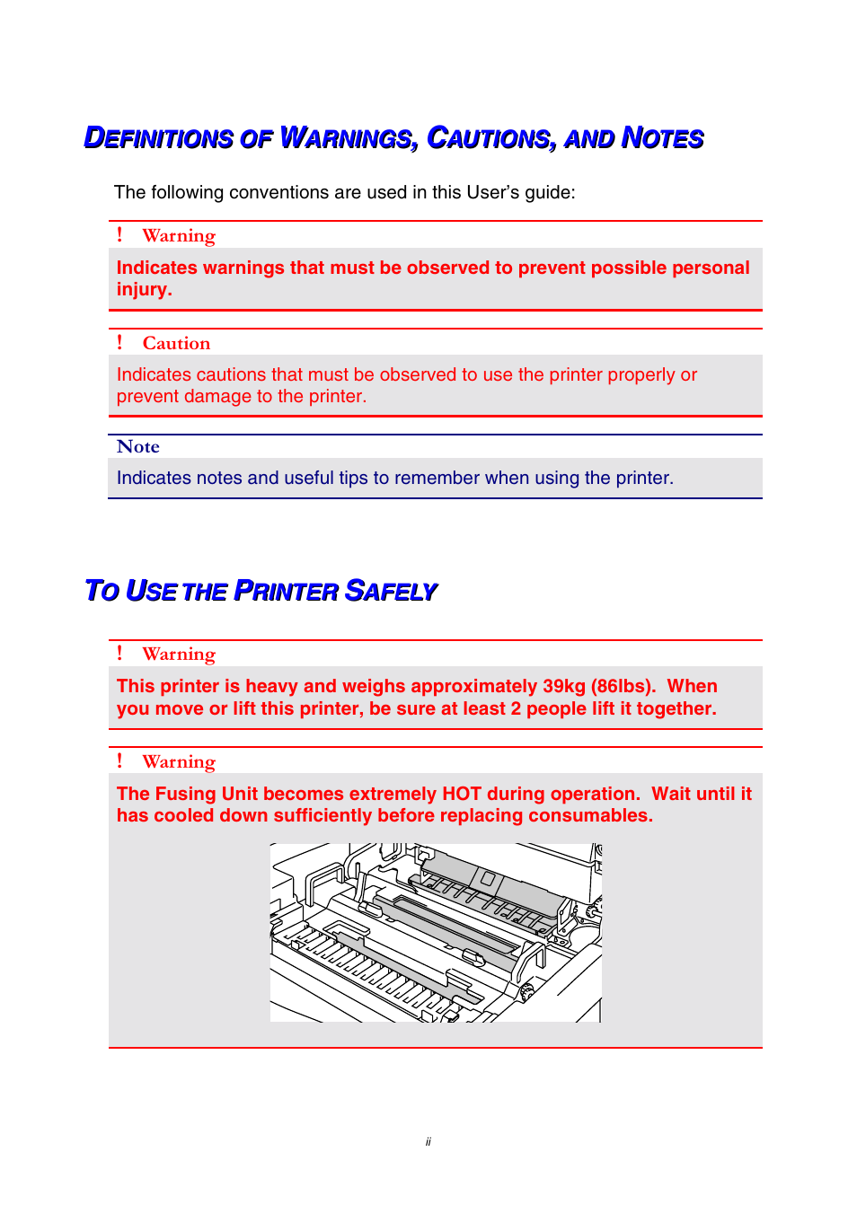 C c c | Brother HL-2600CN Series User Manual | Page 4 / 225