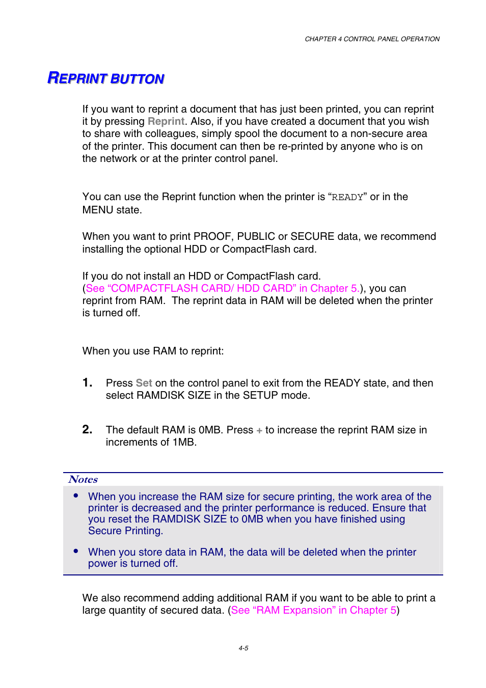 Reprint button | Brother HL-2600CN Series User Manual | Page 74 / 225