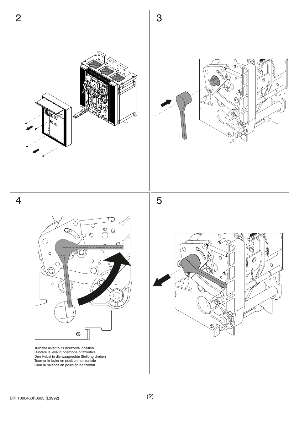 Rockwell Automation 140G-R-SCMx Spring Charging Motor User Manual | Page 2 / 5