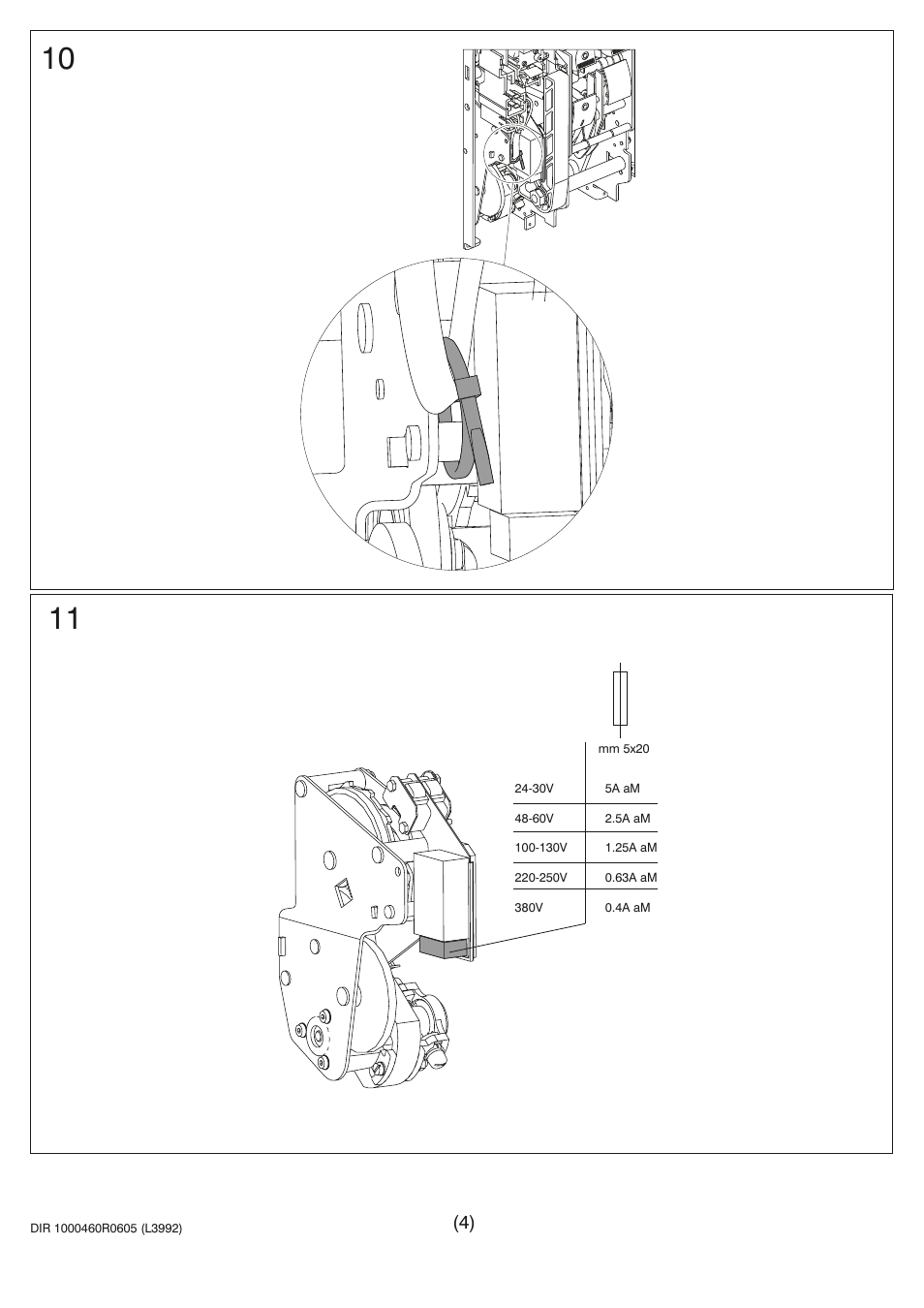 Rockwell Automation 140G-R-SCMx Spring Charging Motor User Manual | Page 4 / 5