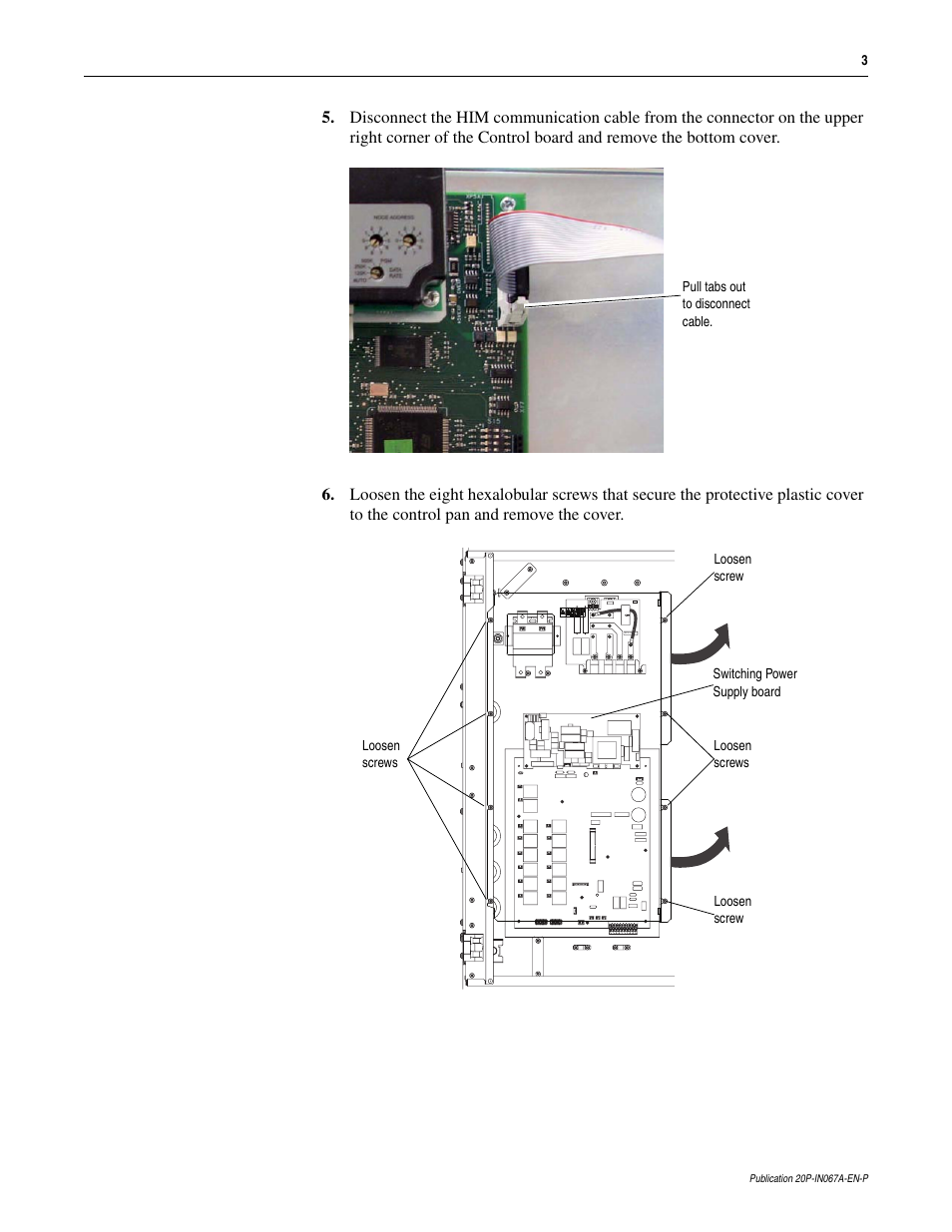 Rockwell Automation 20P PowerFlex DC Drive - Frame D Switching Power Supply Fuse Replacement User Manual | Page 3 / 4