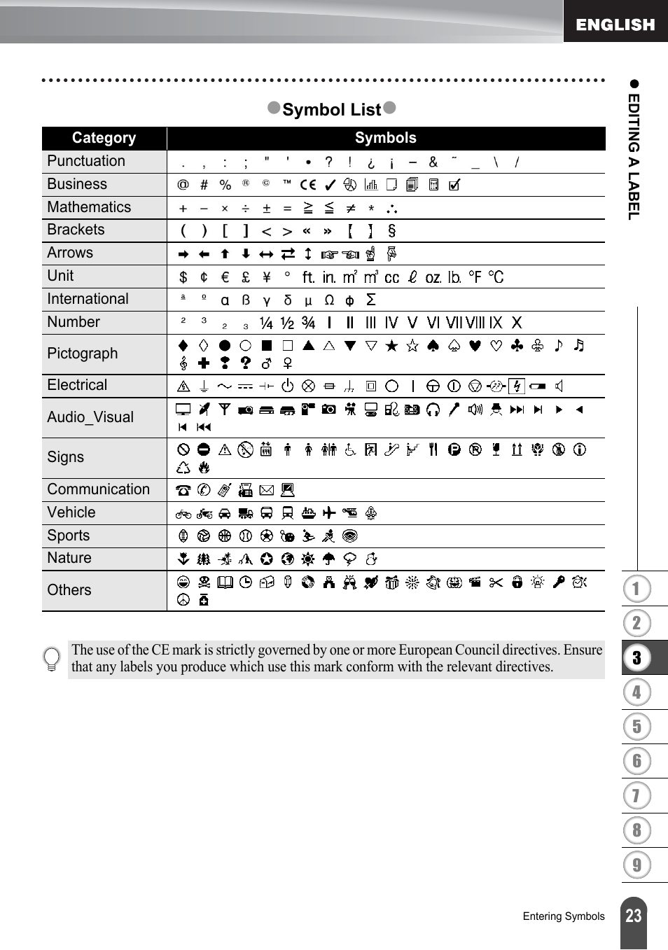 Brother P-TOUCH PT-2030 User Manual | Page 29 / 68