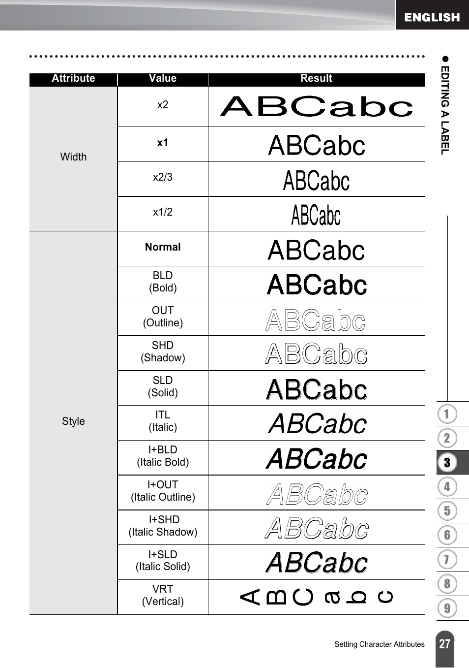 Brother P-TOUCH PT-2030 User Manual | Page 33 / 68