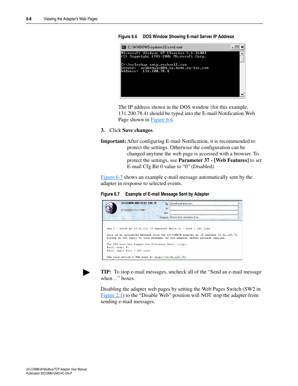 Figure 6.7 | Rockwell Automation 20-COMM-M Modbus/TCP Adapter User Manual | Page 68 / 98