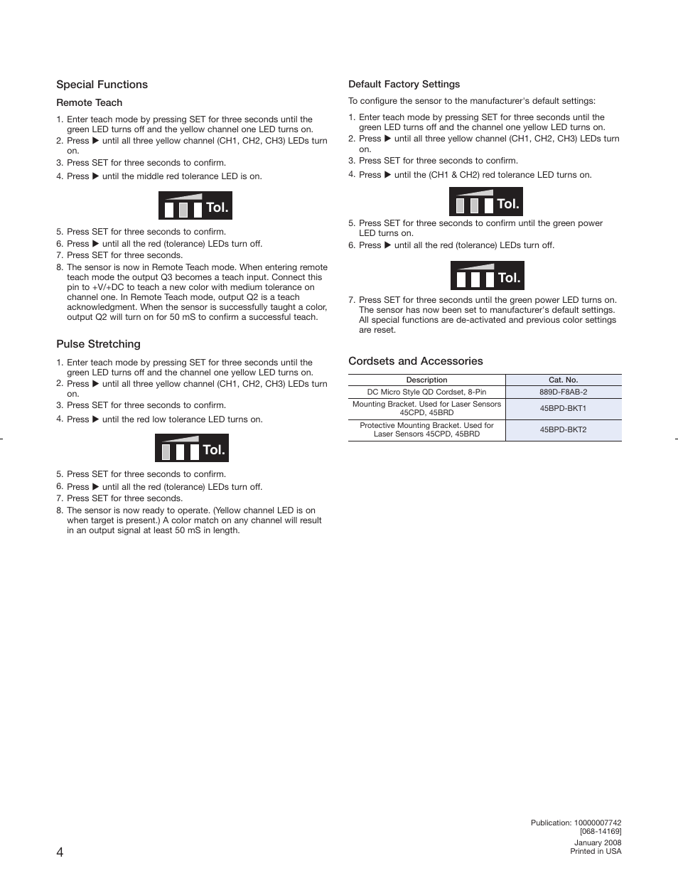 Rockwell Automation 45CLR ColorSight User Manual | Page 4 / 4