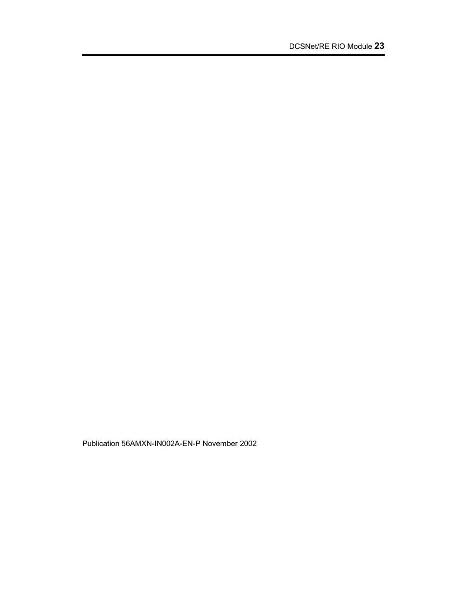 Rockwell Automation 56AMXN ControlLogix/AutoMax/Communication/Module User Manual | Page 23 / 24