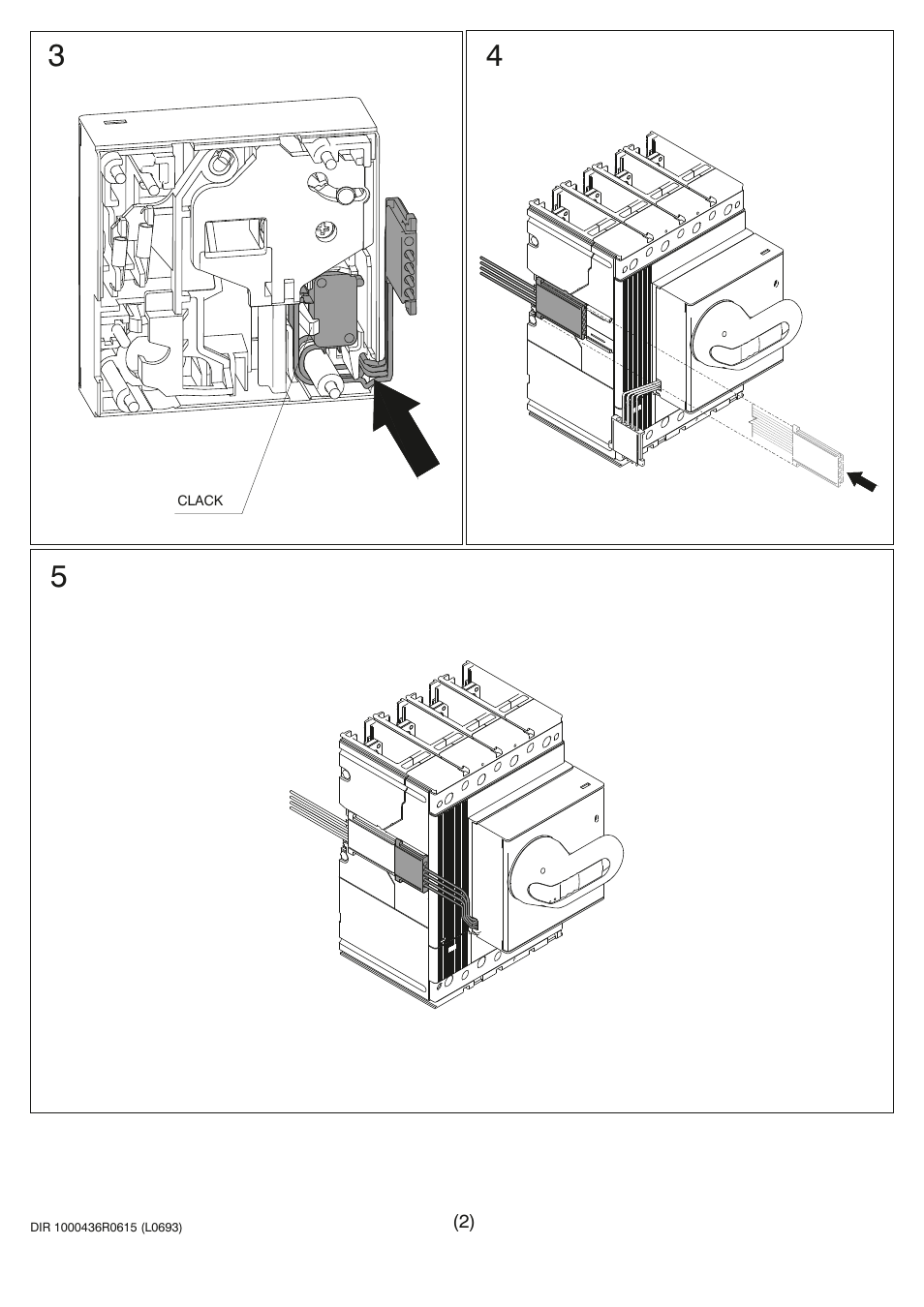 Rockwell Automation 140G-K-EAM1A Early Make Aux Contact for Rotary Handle Oper Mech-140G-K User Manual | Page 2 / 3