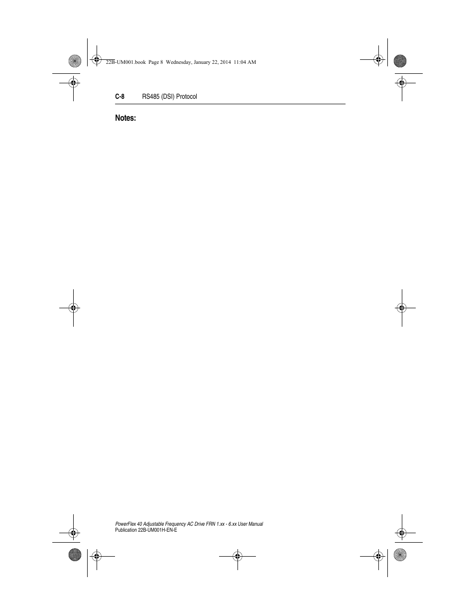 Rockwell Automation 22B PowerFlex 40 FRN 1.xx - 6.xx User Manual | Page 132 / 160