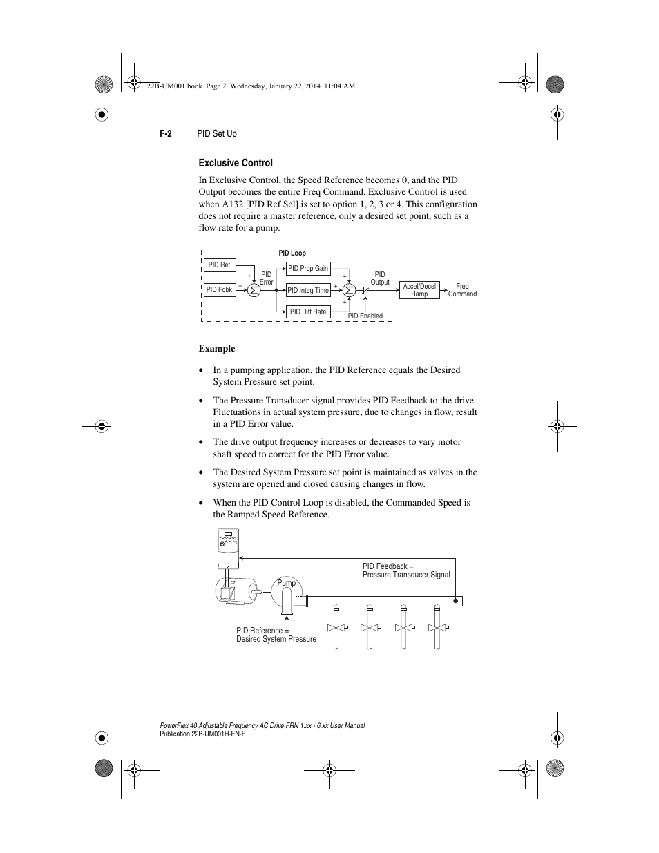 Exclusive control | Rockwell Automation 22B PowerFlex 40 FRN 1.xx - 6.xx User Manual | Page 146 / 160