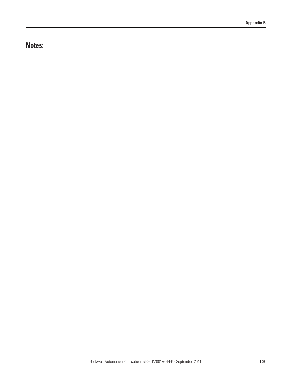 Rockwell Automation 57RF RFID ICODE Handheld Interface User Manual User Manual | Page 109 / 112