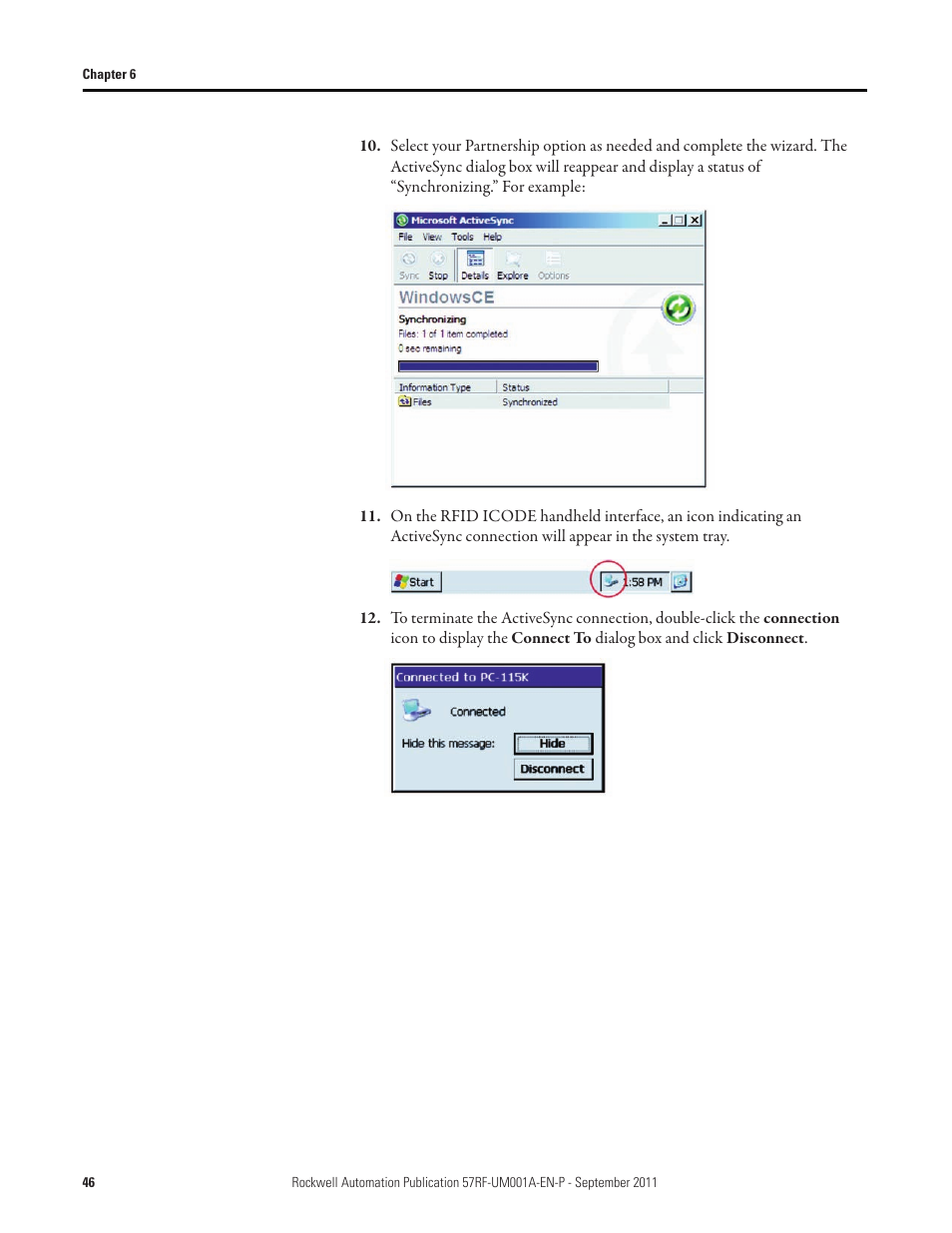 Rockwell Automation 57RF RFID ICODE Handheld Interface User Manual User Manual | Page 46 / 112