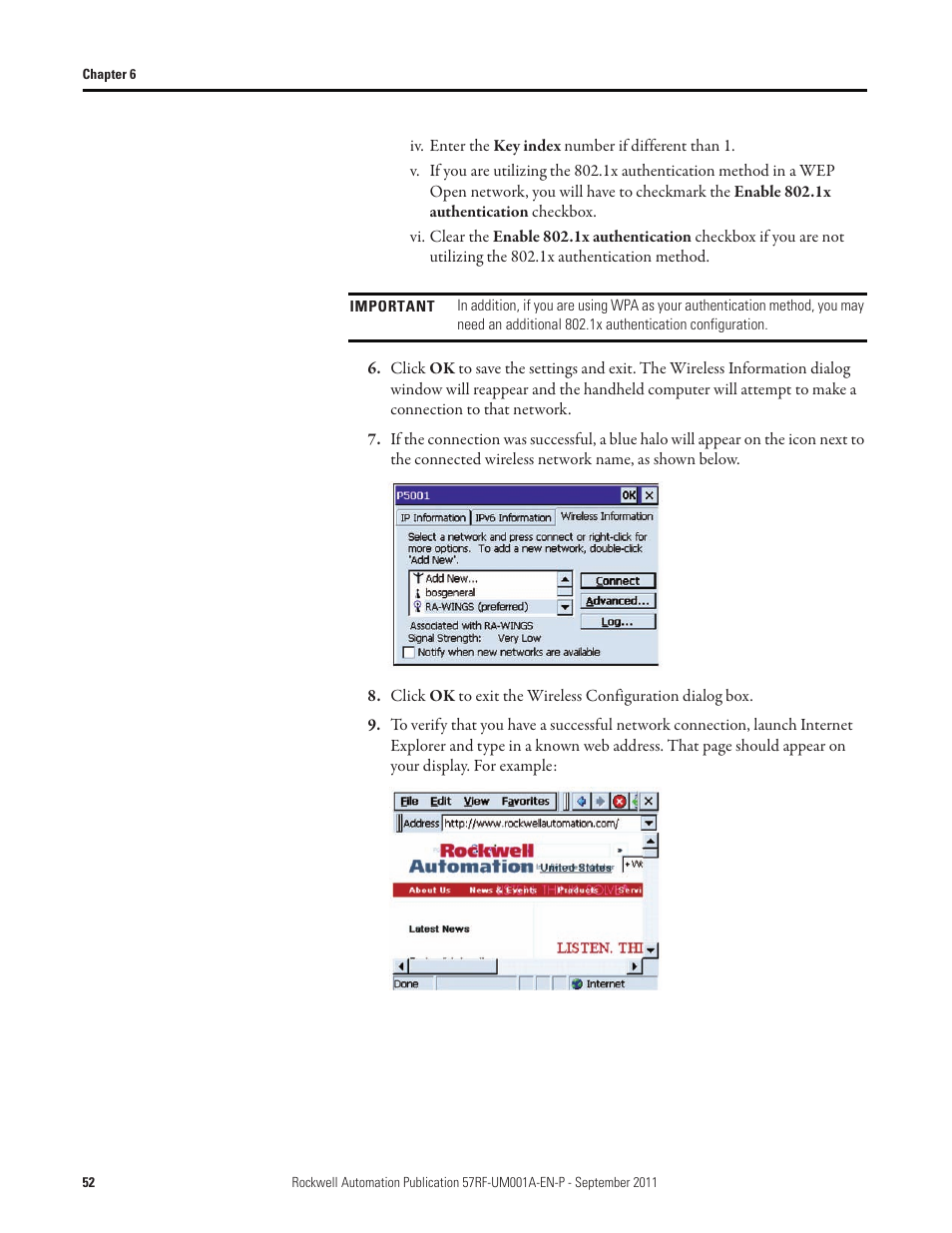 Rockwell Automation 57RF RFID ICODE Handheld Interface User Manual User Manual | Page 52 / 112