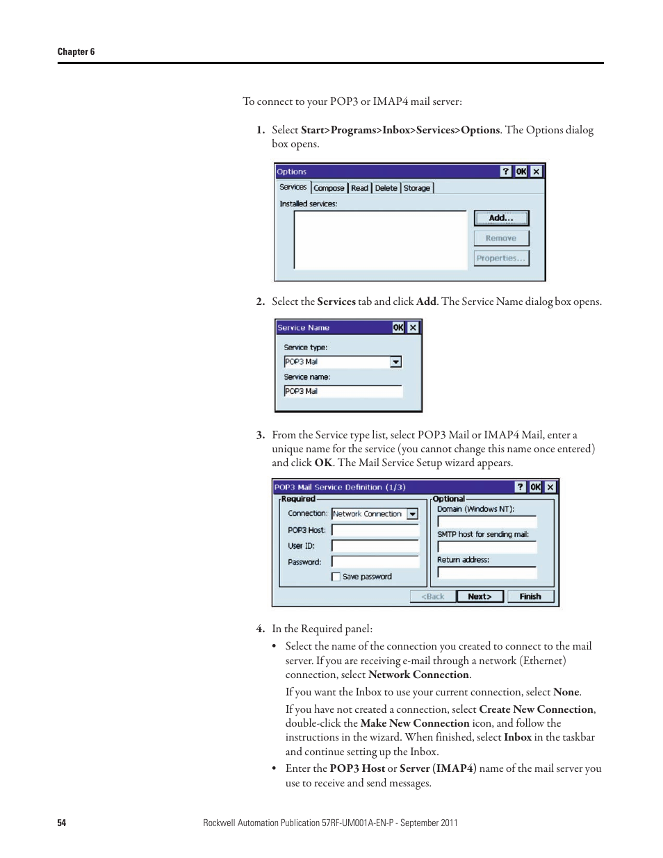 Rockwell Automation 57RF RFID ICODE Handheld Interface User Manual User Manual | Page 54 / 112