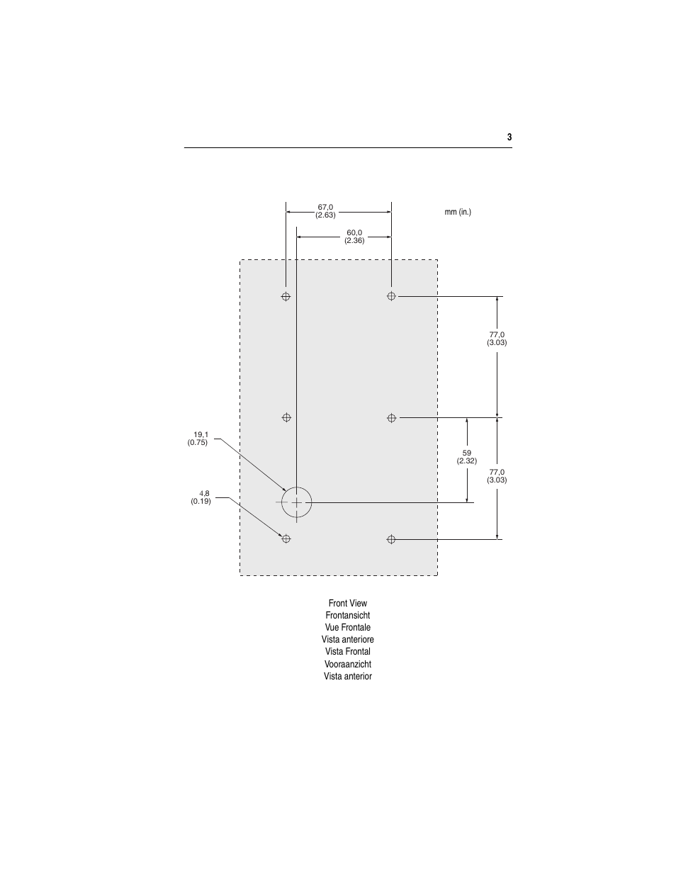 Rockwell Automation 22-HIM-C2S PowerFlex 4-Class Remote Small HIM User Manual | Page 3 / 4
