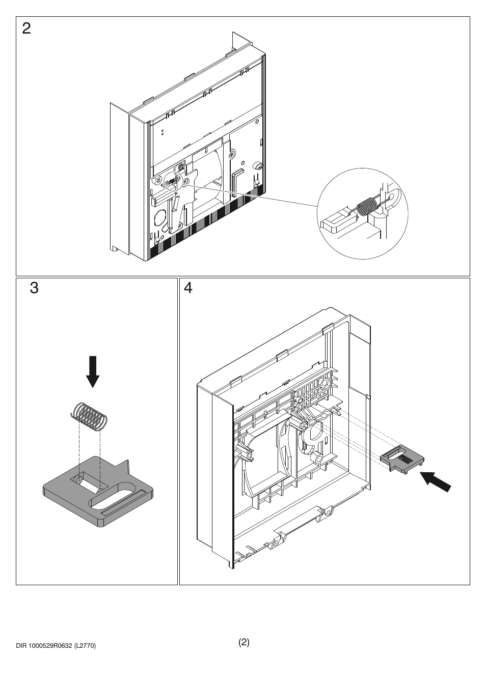 Rockwell Automation 140G-N-PL Padlock Attachment User Manual | Page 2 / 3