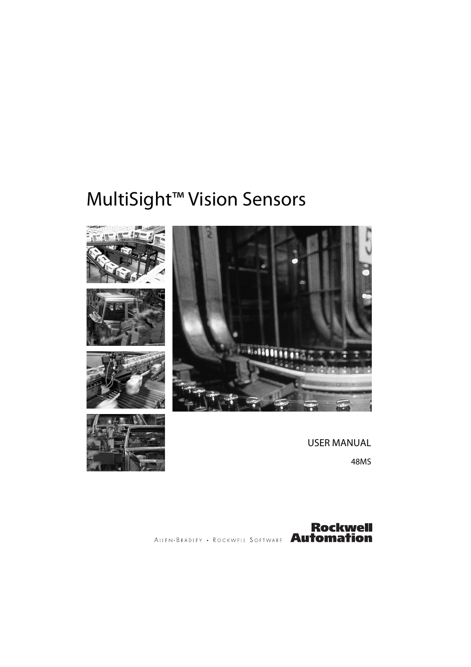 Rockwell Automation 48MS MultiSight Vision Sensor User Manual | 76 pages