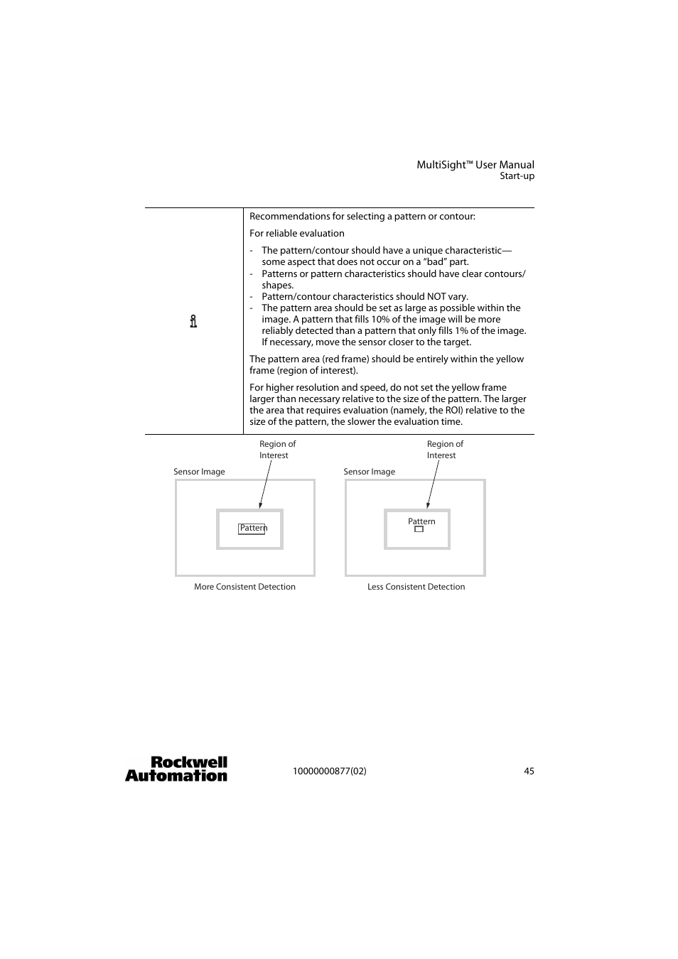 Rockwell Automation 48MS MultiSight Vision Sensor User Manual | Page 45 / 76