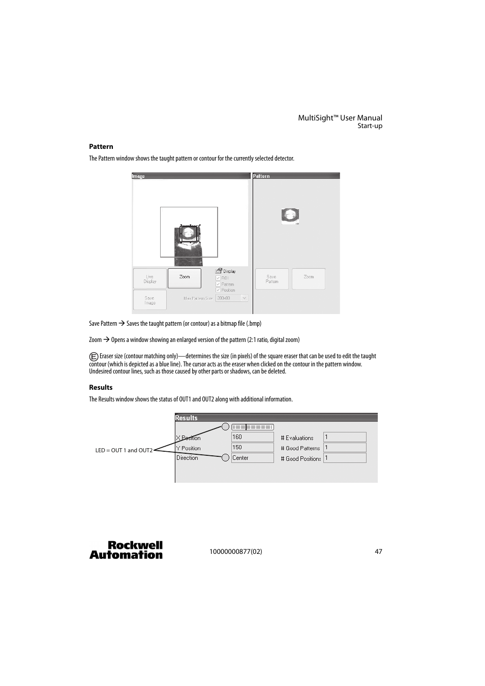 Rockwell Automation 48MS MultiSight Vision Sensor User Manual | Page 47 / 76