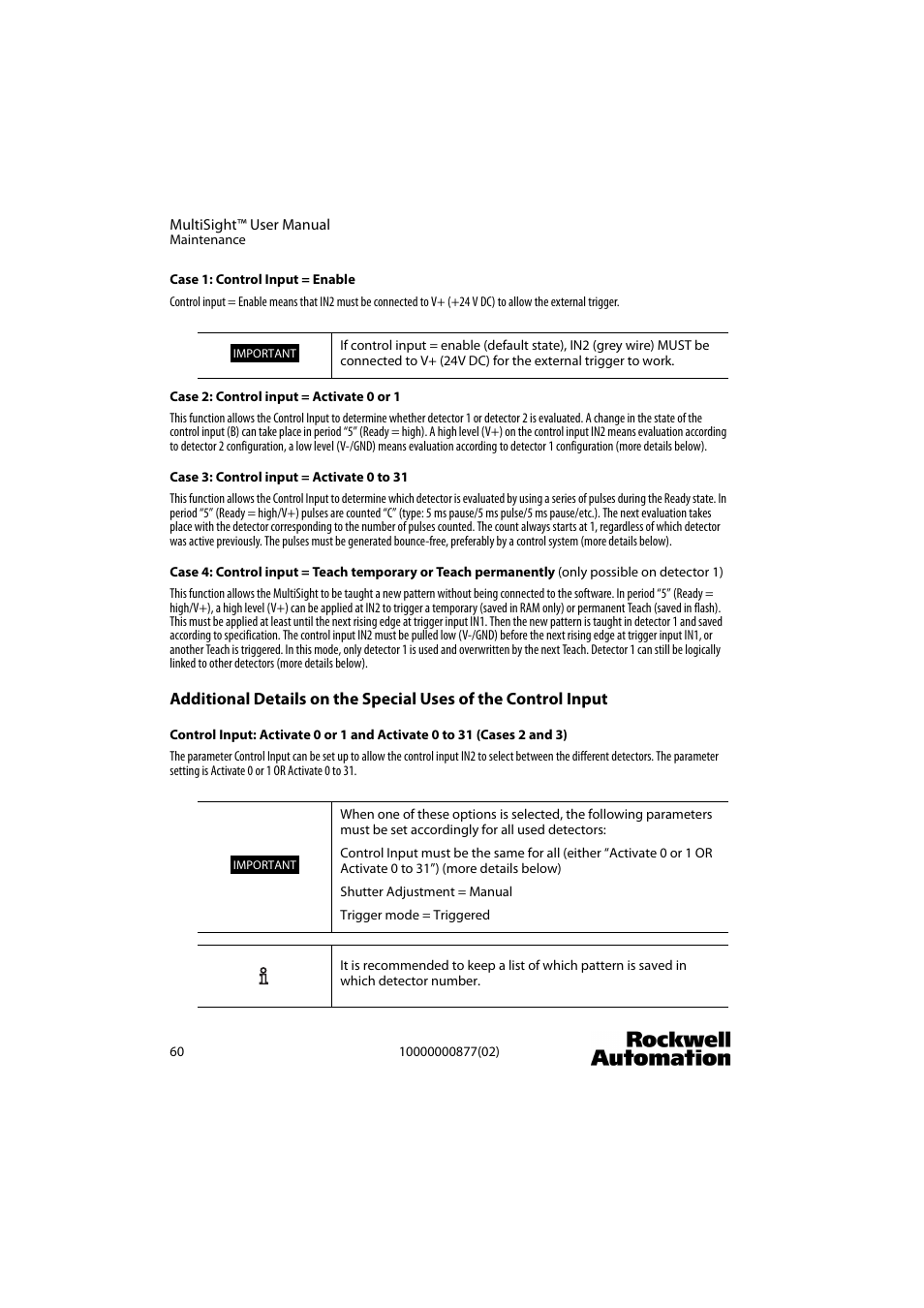 Rockwell Automation 48MS MultiSight Vision Sensor User Manual | Page 60 / 76
