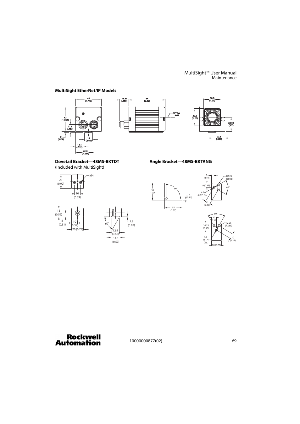 Multisight™ user manual | Rockwell Automation 48MS MultiSight Vision Sensor User Manual | Page 69 / 76