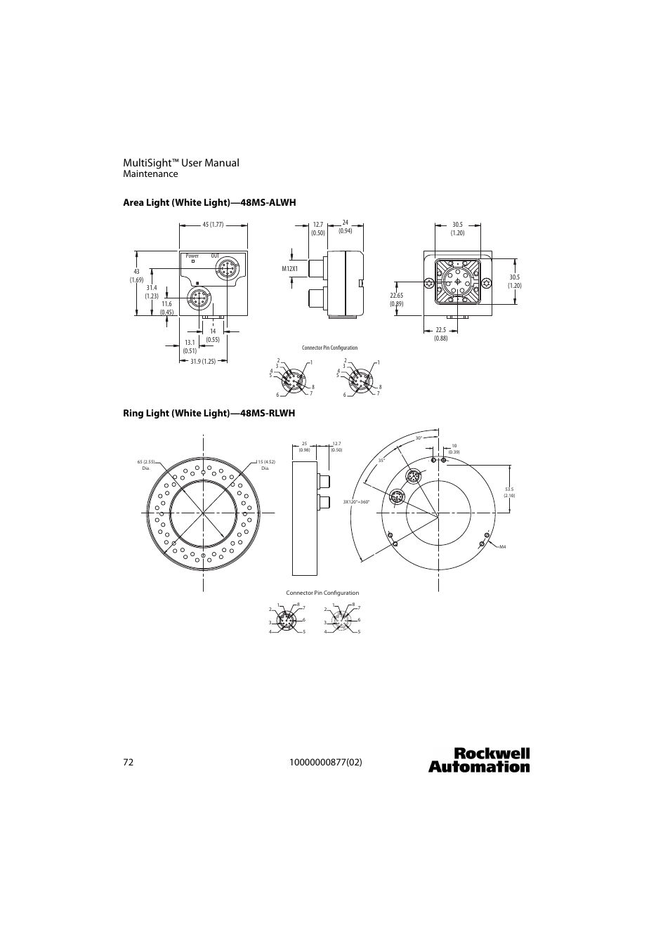 Multisight™ user manual | Rockwell Automation 48MS MultiSight Vision Sensor User Manual | Page 72 / 76