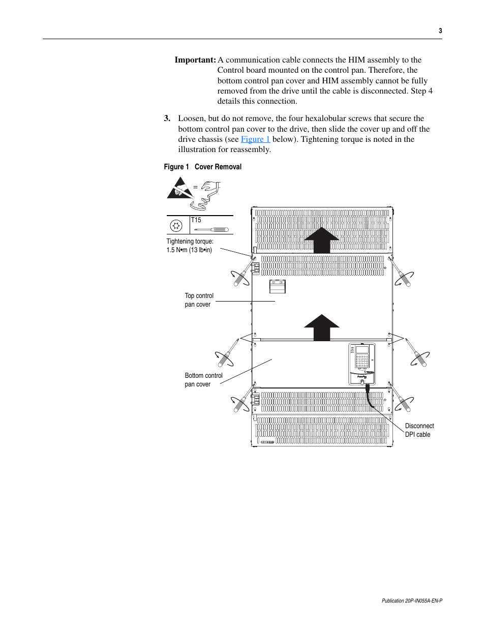 Figure | Rockwell Automation 20P PowerFlex DC Drive - Frame D Field SCR Module User Manual | Page 3 / 8