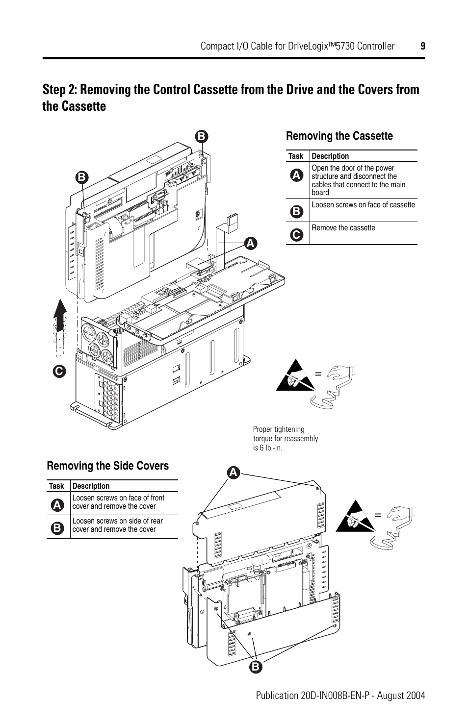 Rockwell Automation 20D-DL2-CL3 DriveLogix Controller Compact I/O Cable User Manual | Page 9 / 12