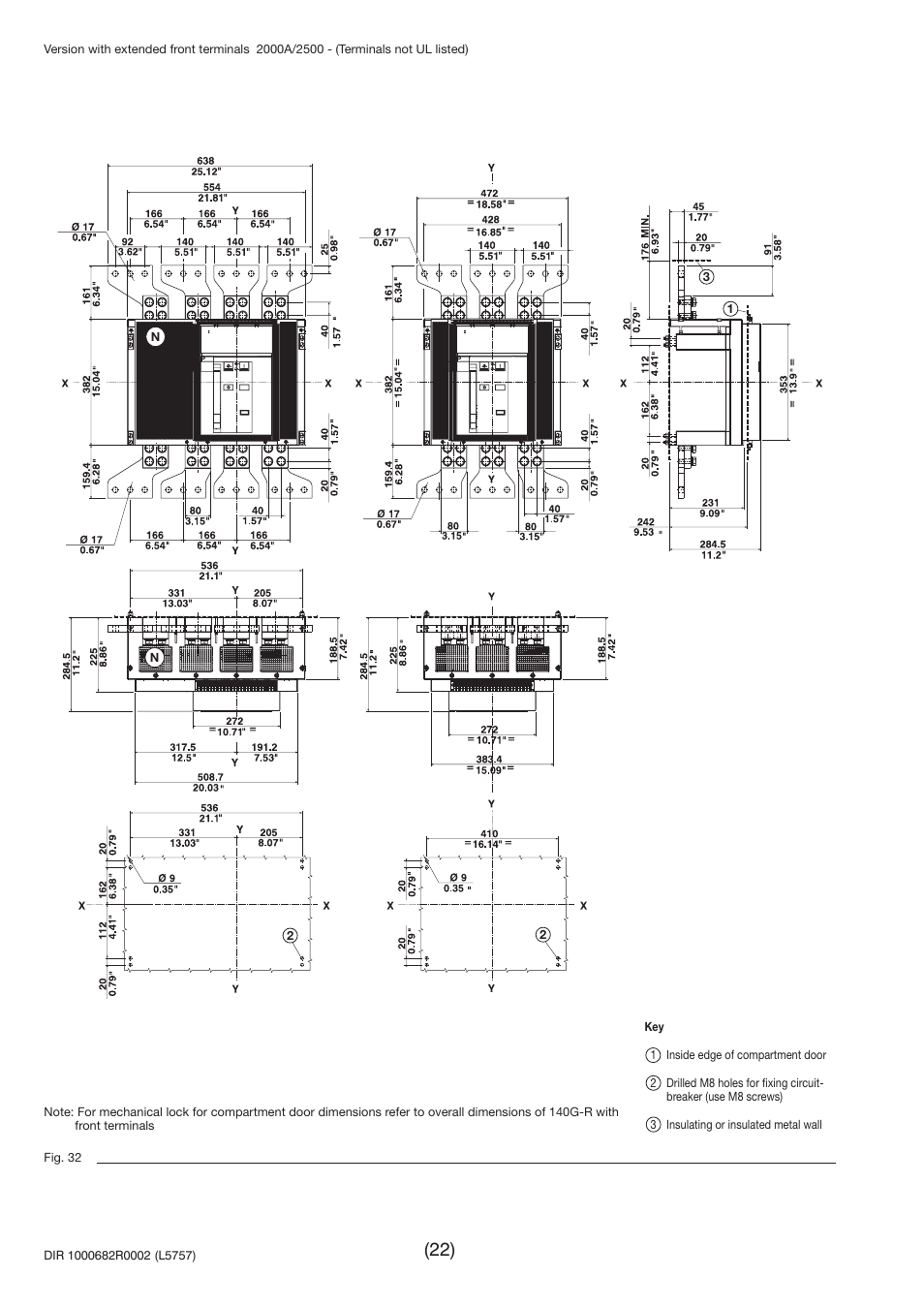 Rockwell Automation 140G-Rx Installation Instruction-140G-R User Manual | Page 22 / 29