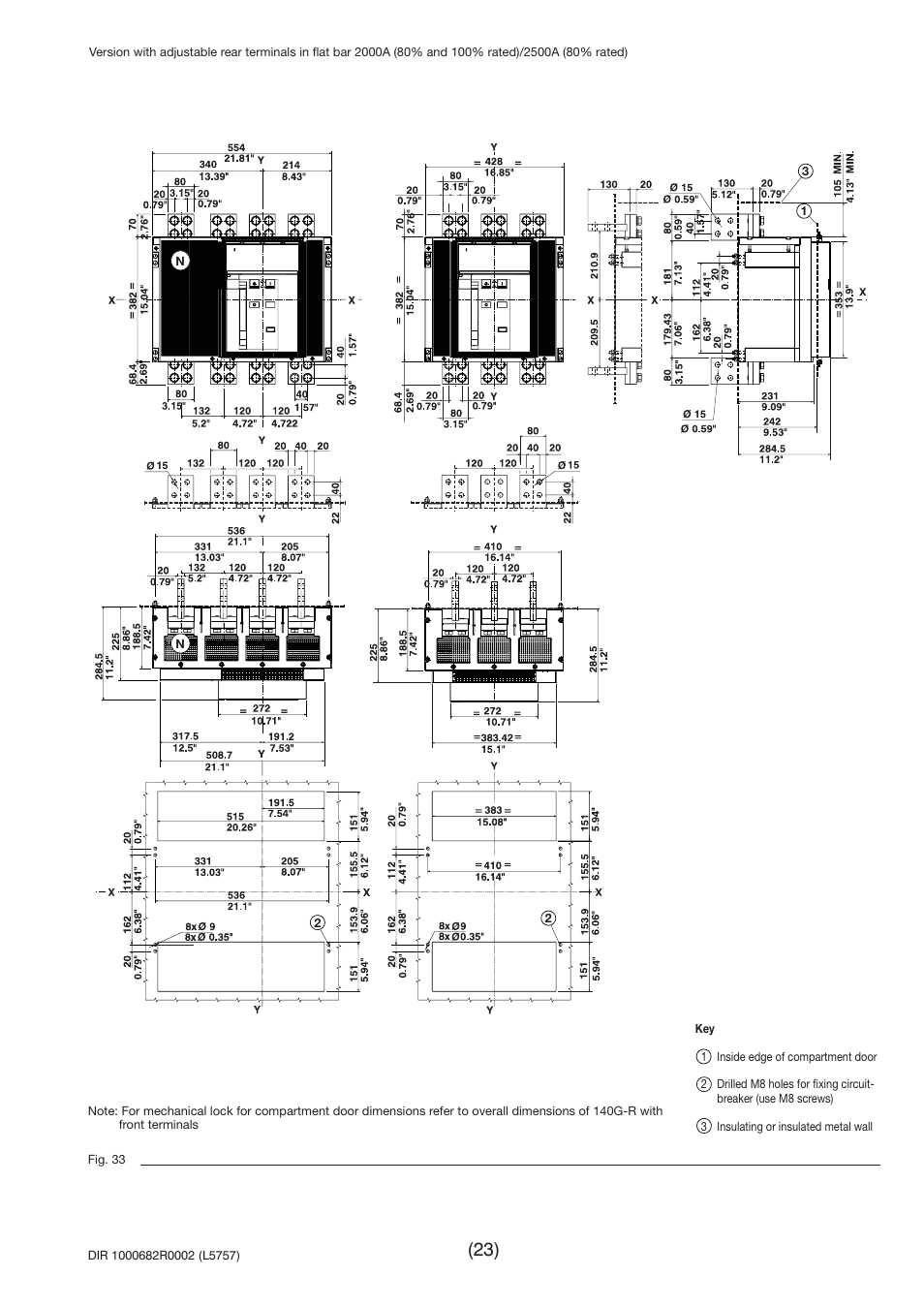 Rockwell Automation 140G-Rx Installation Instruction-140G-R User Manual | Page 23 / 29