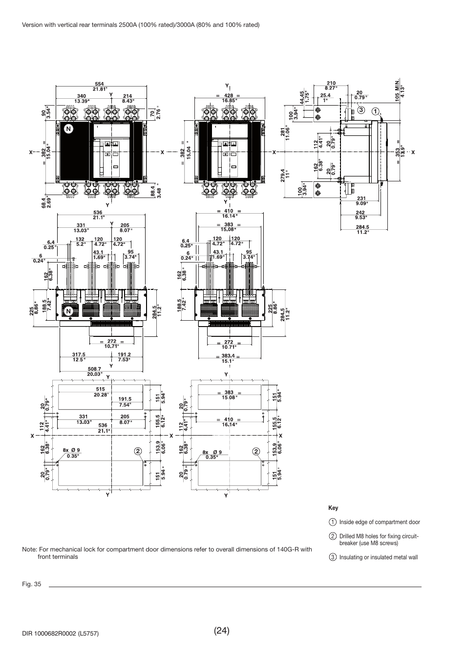 Rockwell Automation 140G-Rx Installation Instruction-140G-R User Manual | Page 24 / 29