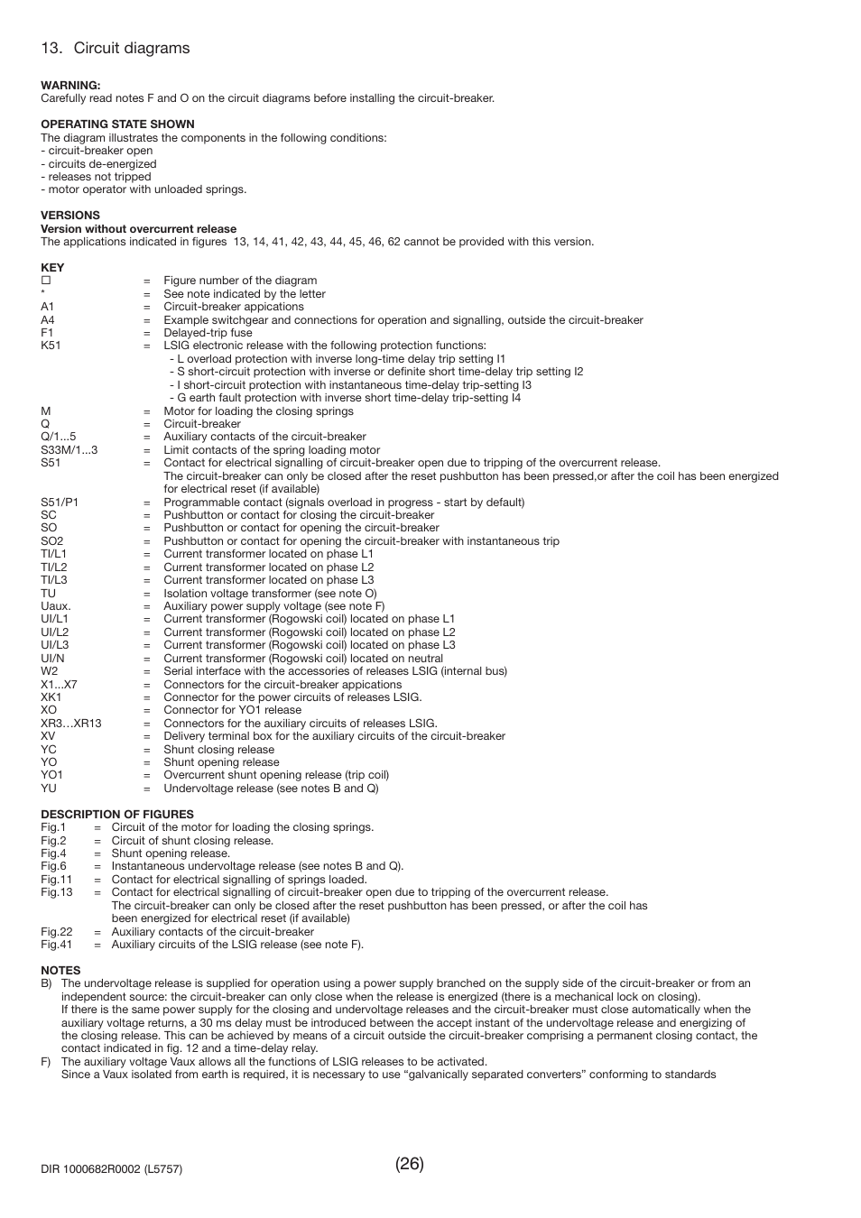 Capitolo 13_t8_en, Circuit diagrams | Rockwell Automation 140G-Rx Installation Instruction-140G-R User Manual | Page 26 / 29