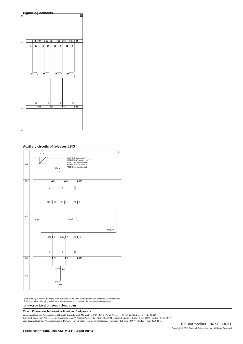 Rockwell Automation 140G-Rx Installation Instruction-140G-R User Manual | Page 29 / 29