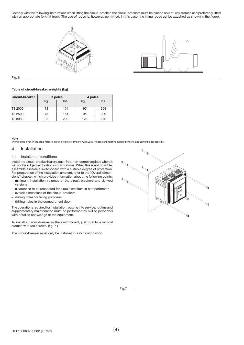 Installation | Rockwell Automation 140G-Rx Installation Instruction-140G-R User Manual | Page 4 / 29