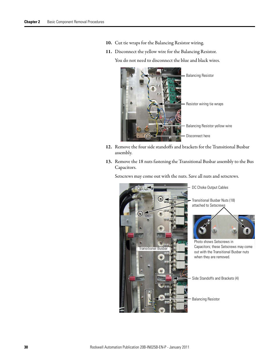 Rockwell Automation PF700 PowerFlex 700 Drive Components Replacement - Frame 9 User Manual | Page 30 / 84