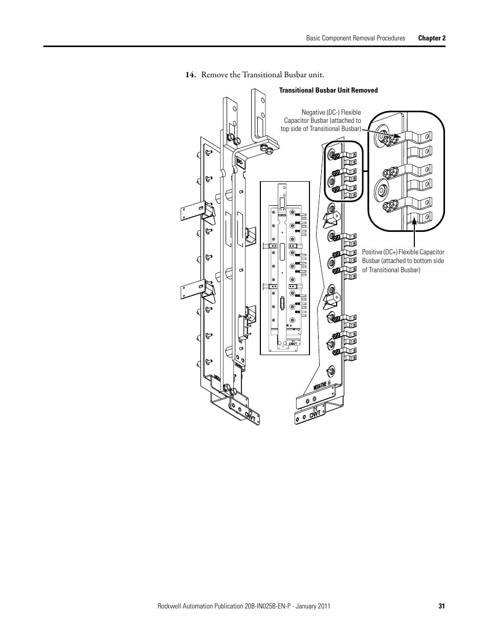Rockwell Automation PF700 PowerFlex 700 Drive Components Replacement - Frame 9 User Manual | Page 31 / 84