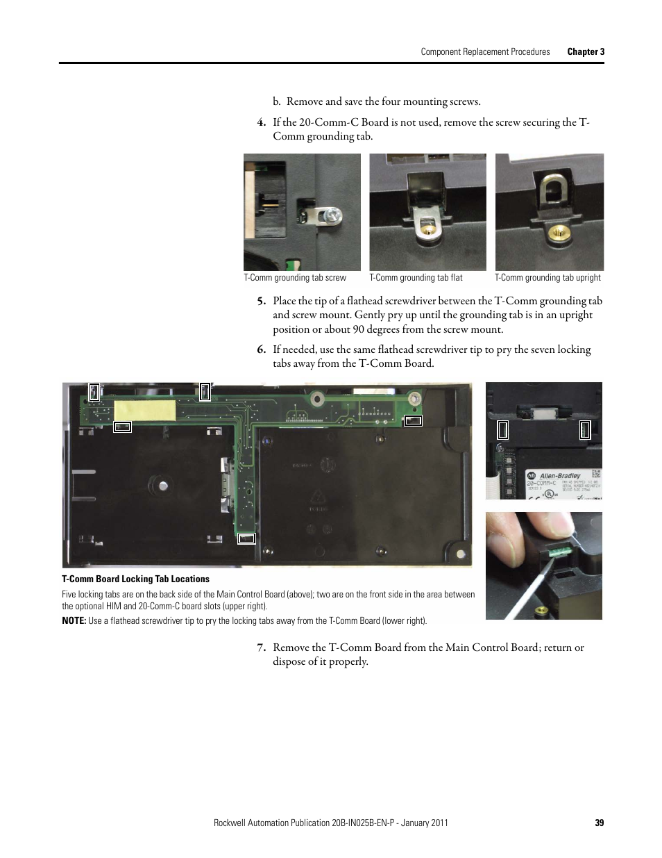 Rockwell Automation PF700 PowerFlex 700 Drive Components Replacement - Frame 9 User Manual | Page 39 / 84