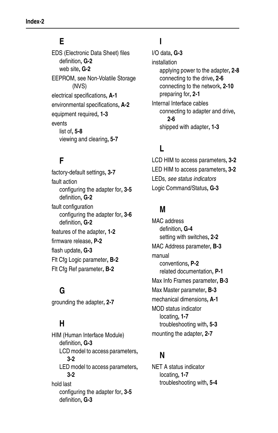 Rockwell Automation 20-COMM-B BACnet MS/TP Adapter User Manual | Page 70 / 76