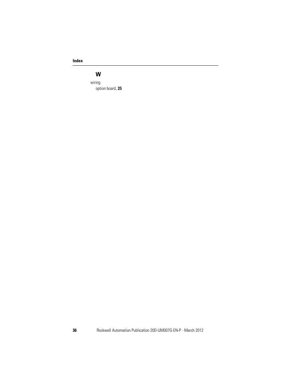 Rockwell Automation 20D-P2-DG03 DriveGuard Safe Torque Off Option for PowerFlex 700S Phase II and 700L Drives User Manual | Page 36 / 40