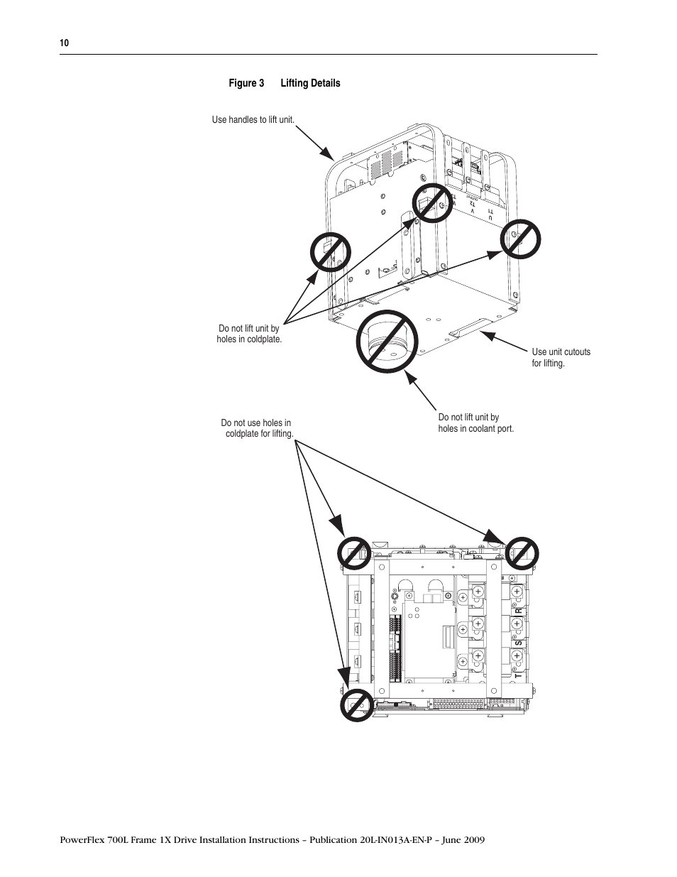 Rockwell Automation 20L PowerFlex 700L Frame 1X Liquid-Cooled Adjustable Frequency AC Drive User Manual | Page 10 / 60