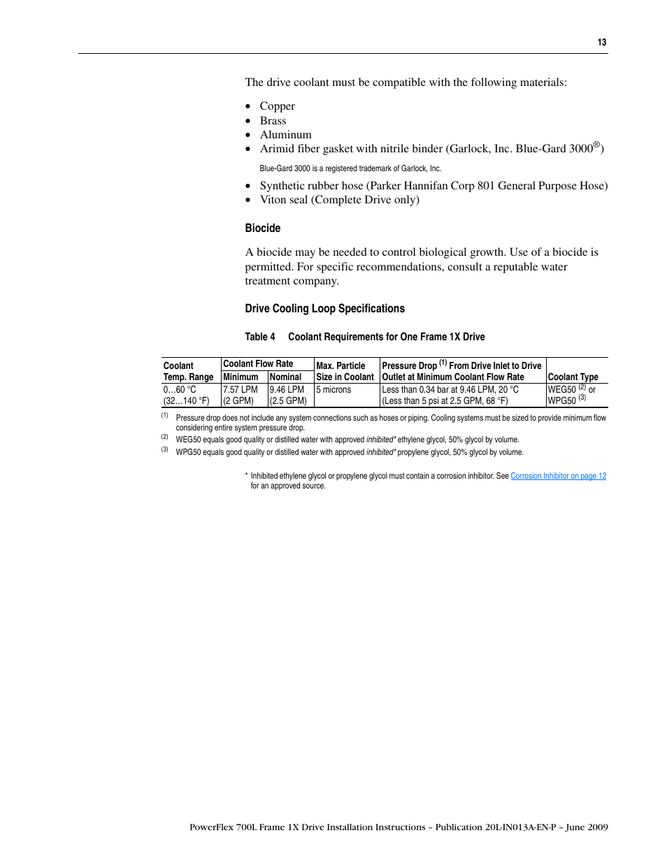 Rockwell Automation 20L PowerFlex 700L Frame 1X Liquid-Cooled Adjustable Frequency AC Drive User Manual | Page 13 / 60