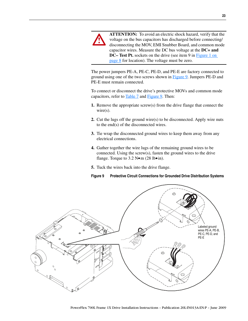 Rockwell Automation 20L PowerFlex 700L Frame 1X Liquid-Cooled Adjustable Frequency AC Drive User Manual | Page 23 / 60