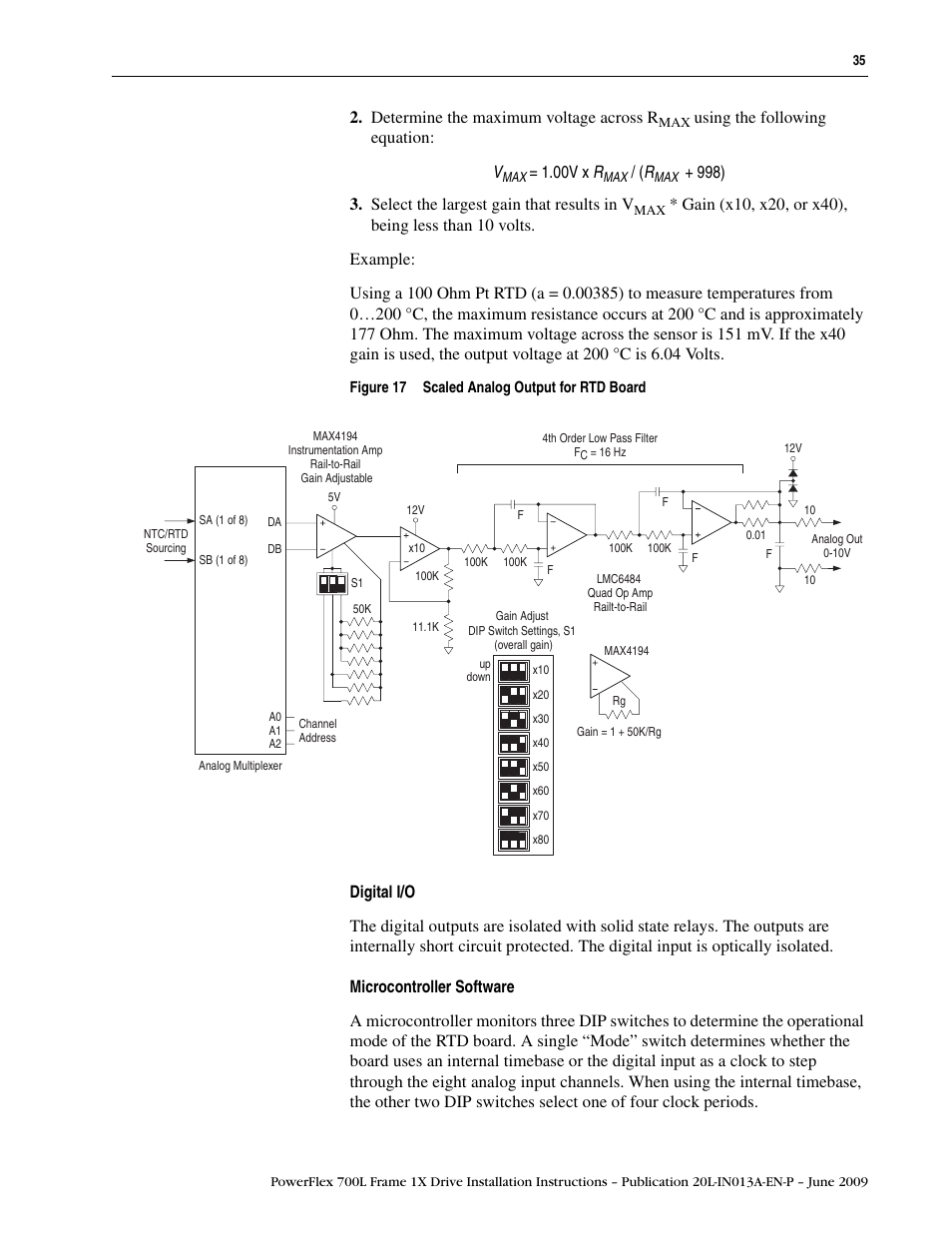 Rockwell Automation 20L PowerFlex 700L Frame 1X Liquid-Cooled Adjustable Frequency AC Drive User Manual | Page 35 / 60
