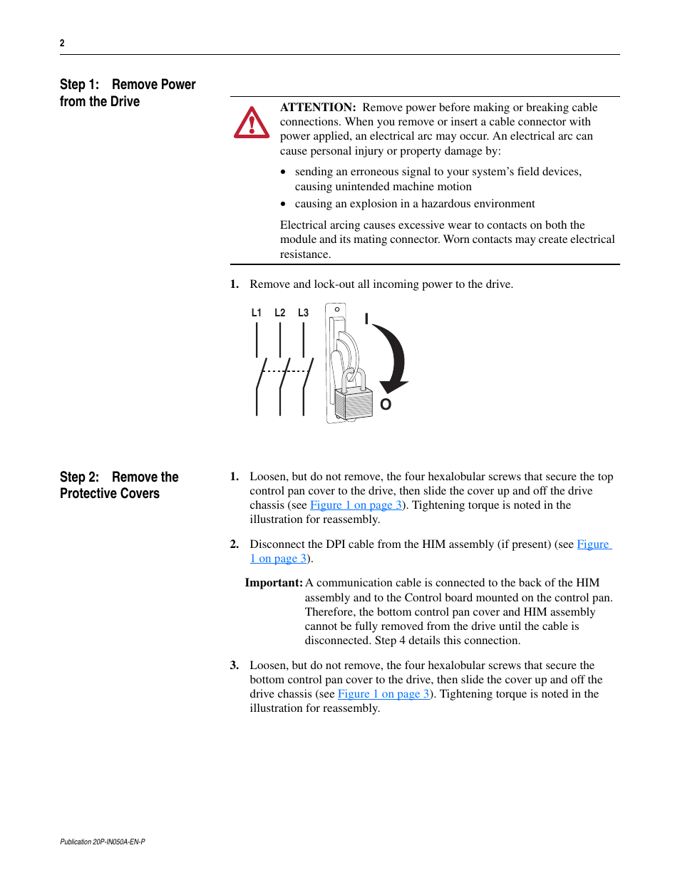 Rockwell Automation 20P PowerFlex DC Drive - Frame D Pulse Transformer Circuit Board User Manual | Page 2 / 8