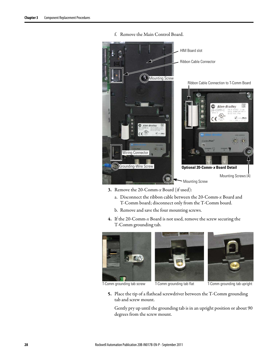 Rockwell Automation 20B PowerFlex 700 Drive - Frame 7 Components Replacement User Manual | Page 28 / 60