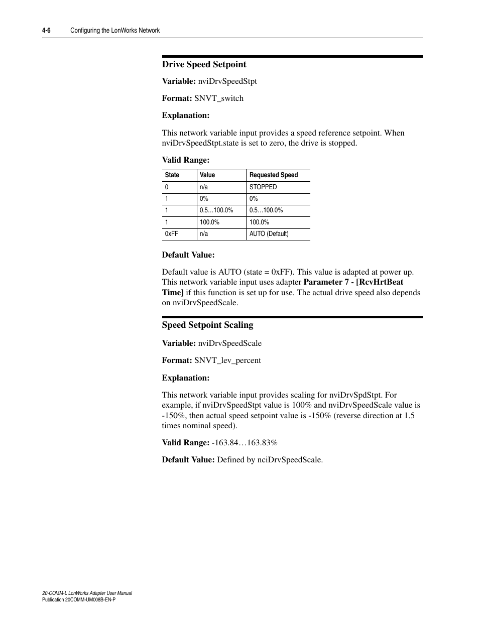 Rockwell Automation 20-COMM-L LonWorks Adapter User Manual | Page 38 / 84